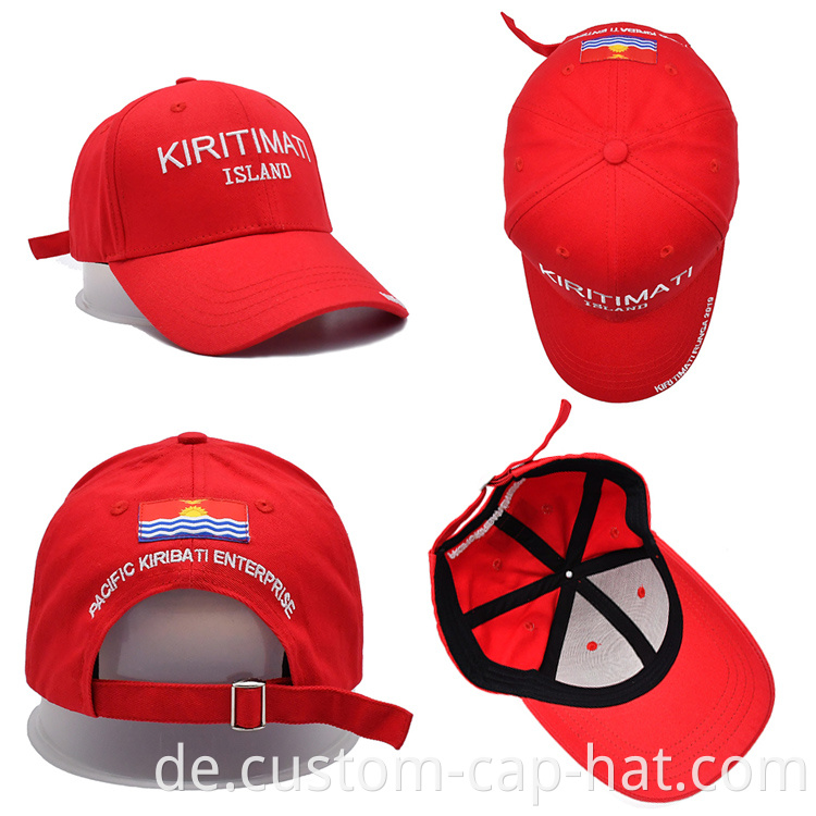 Red Baseball Hats